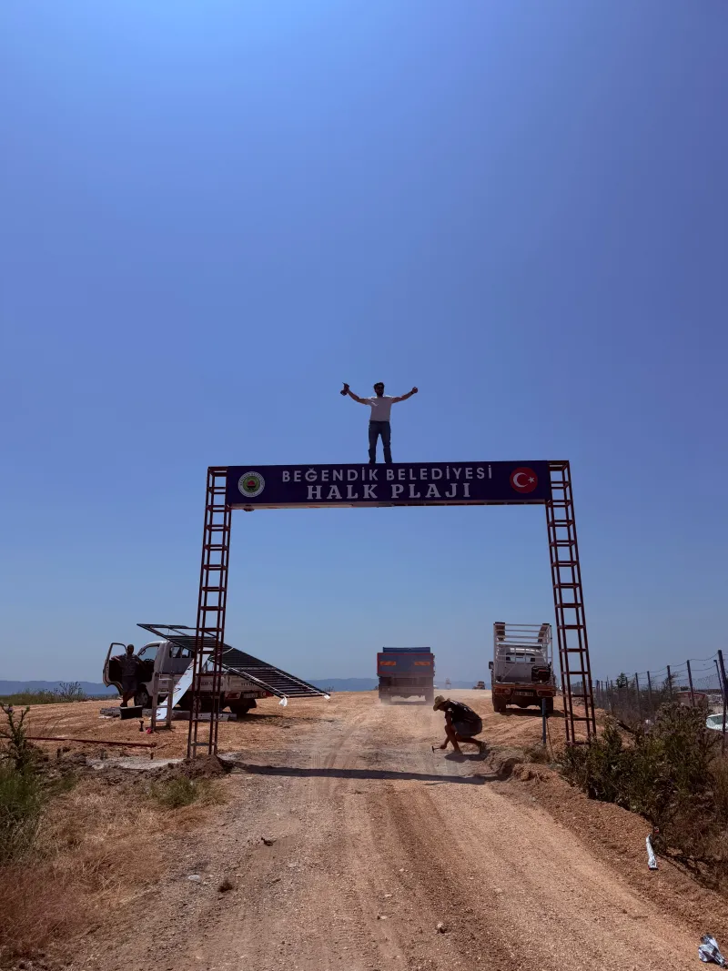 Ekşi Maya Artizan Işıklı cephe kutu tabela — Keşan Reklam Tabela
