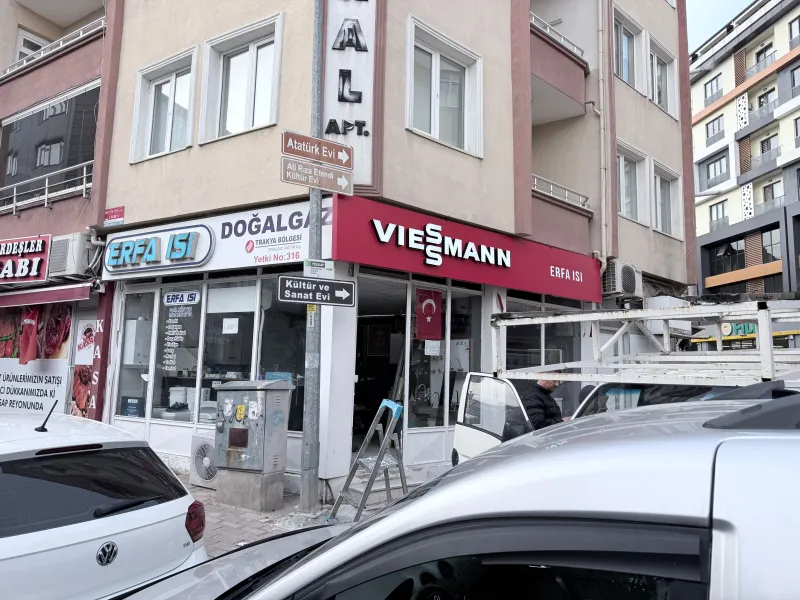 Erfa Isı · Viessmann Işıklı cephe kutu harf — Keşan Reklam Tabela