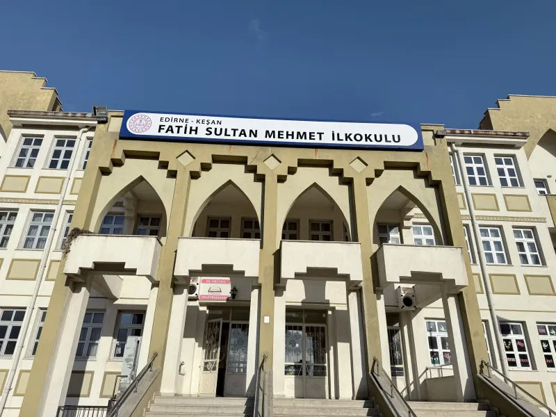 F.S.M. İlkokulu Okul ışıklı tabelası — Keşan Reklam Tabela