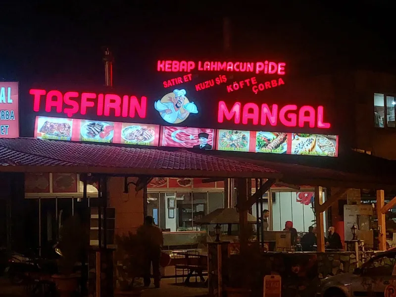 Taş Fırın Mangal Işıklı kutu harf + neon — Keşan Reklam Tabela